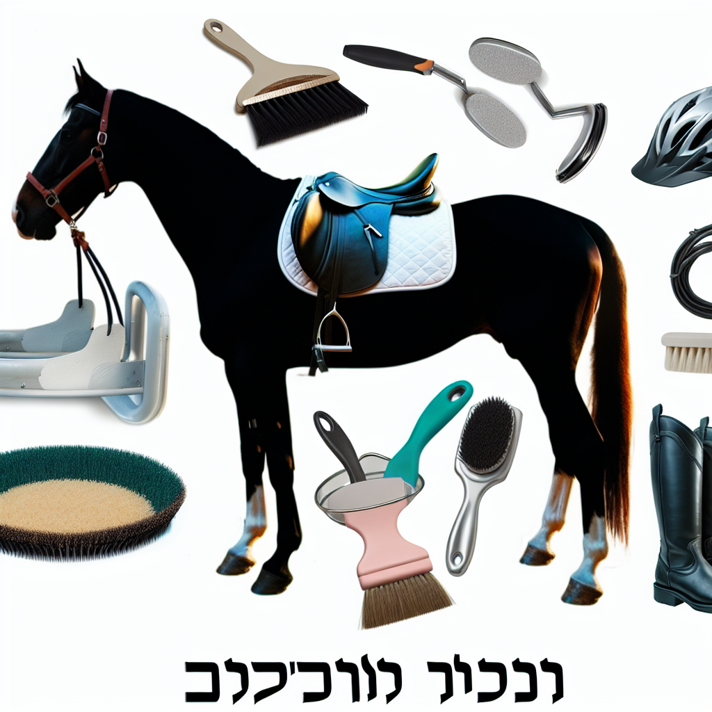 ציוד הכרחי לרכיבה וטיפול נכון בסוס