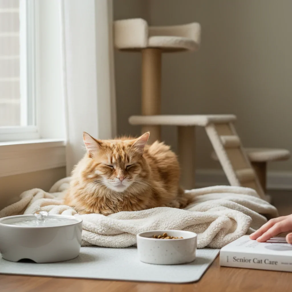 10 טיפים לשיפור איכות החיים של חתולים בגיל הזהב